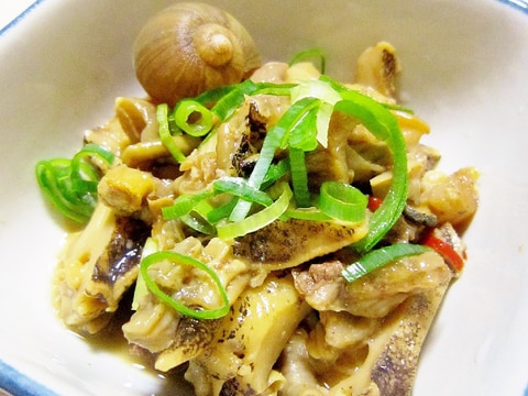 東北の味☆モスソ貝(ツブ)の甘辛煮